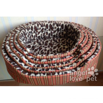 Cinco jogos Leopard Print Pet Bed